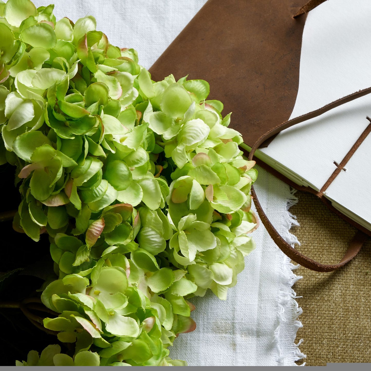 Green Hydrangea Bunch