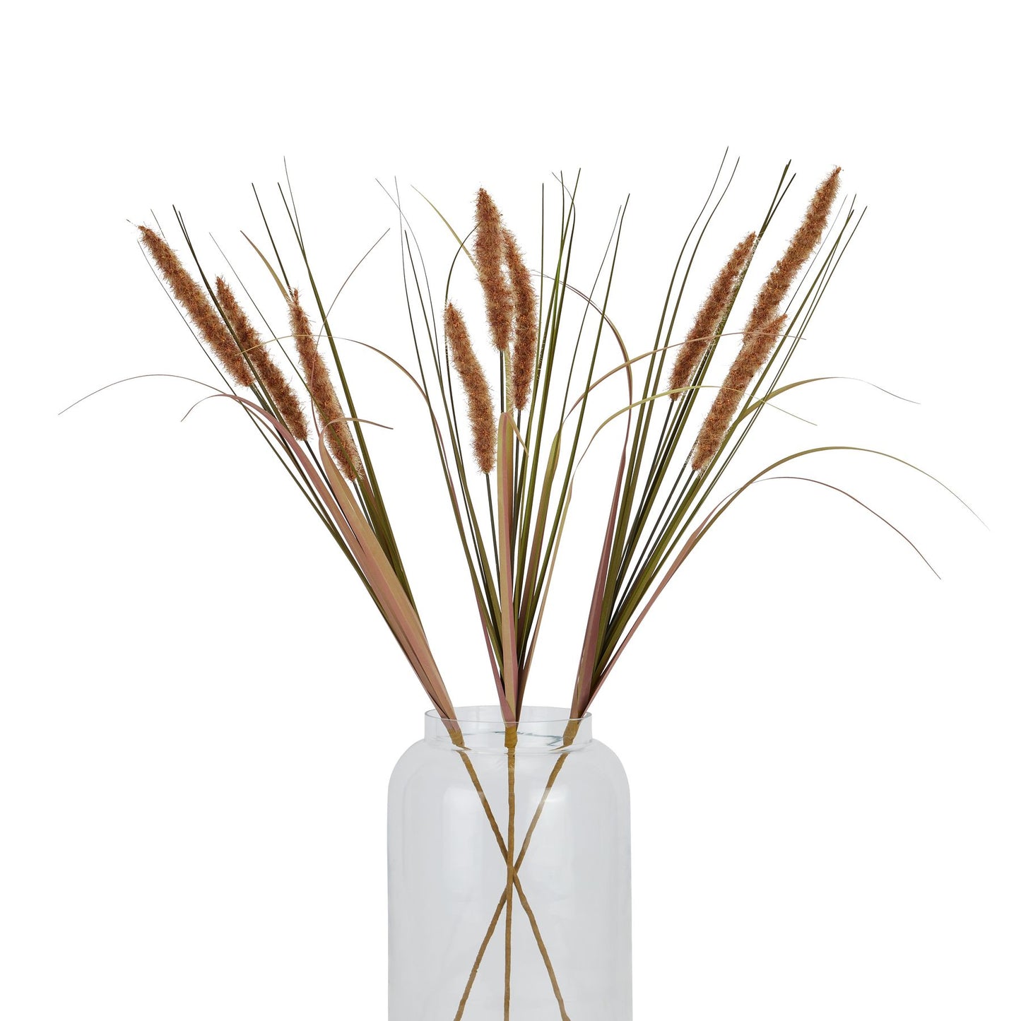 Terracotta Triple Grass Stem